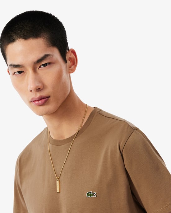 Lacoste heren T-shirt van effen Pima-katoen - Image 4