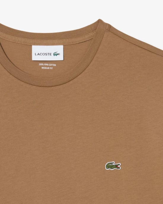 Lacoste heren T-shirt van effen Pima-katoen - Image 6