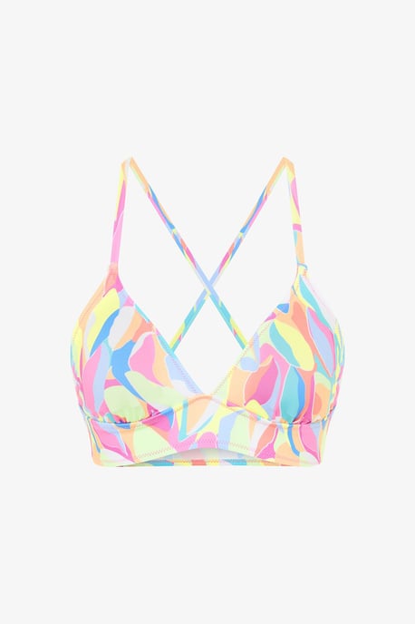 Abstracte Print Convertible Bikini Top - Image 5