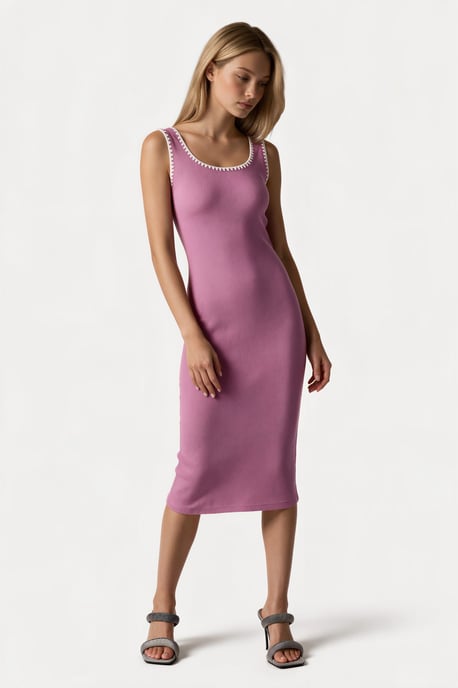 Dames Midi Jurk - Image 5
