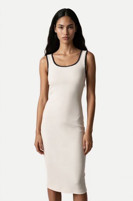 Dames Midi Jurk - Image 5