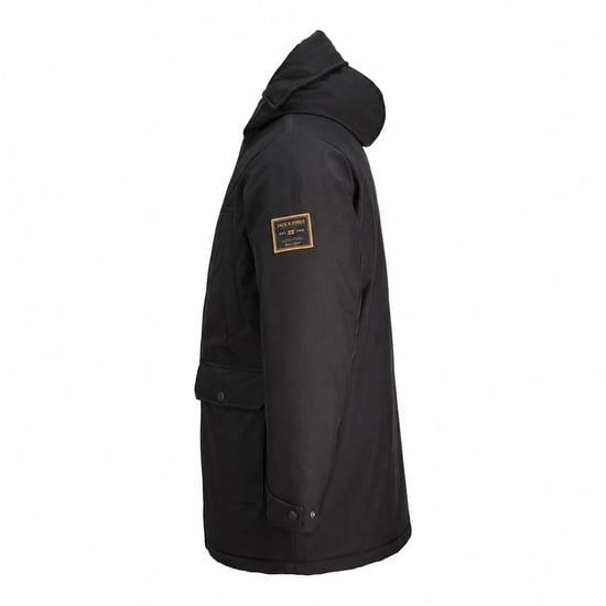 Jack & Jones Jas winter Finn Softshell Parka Zwart - Image 3