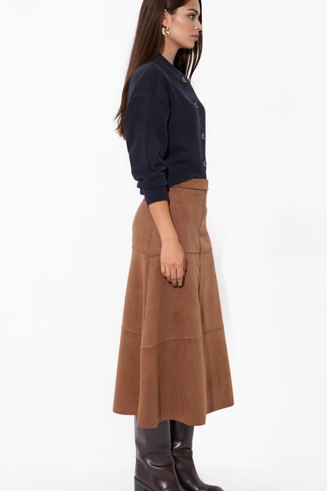 Korte Geribbelde Cardigan met Knopen - Image 4