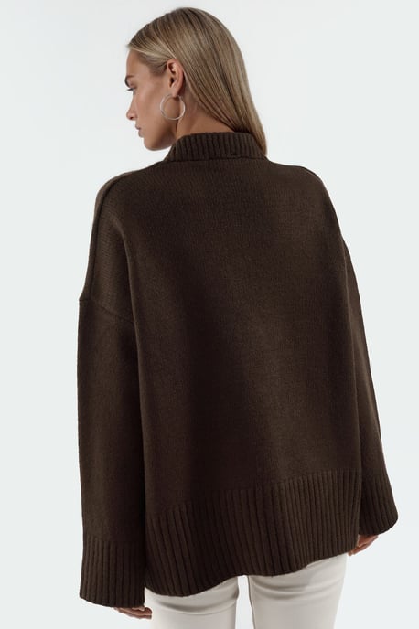 Geribbelde V-hals Knopen Cardigan - Image 3