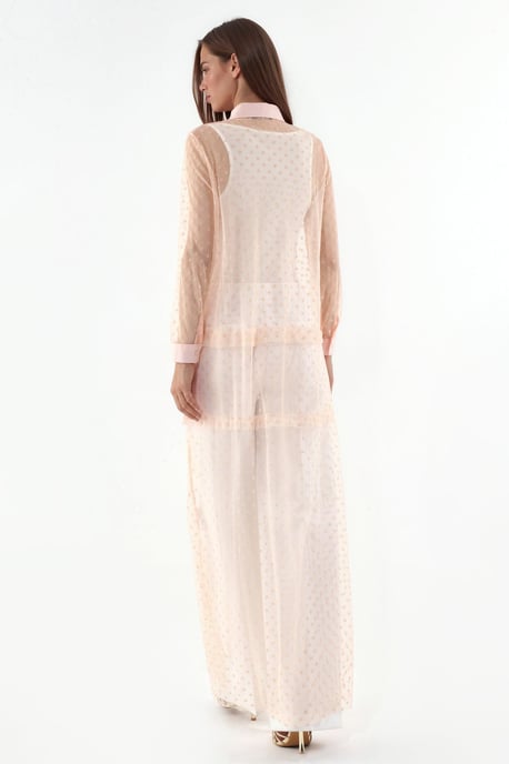 Maxi Polka Dot Chiffon Strandlaken - Image 3