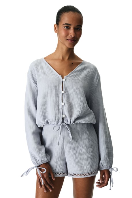 Dames Katoenen Middenhoogte Pull-On Shorts - Image 4
