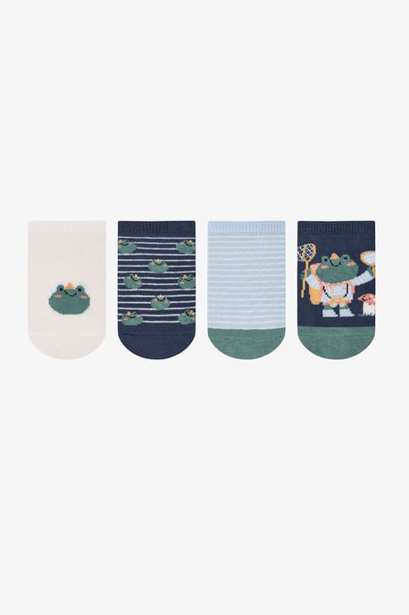 Jeugd 4-Pack Crew Sokken - Image 1