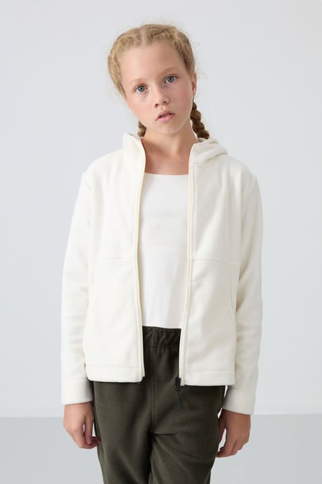 Jeugd Unisex Kaptrui met Rits - Image 4