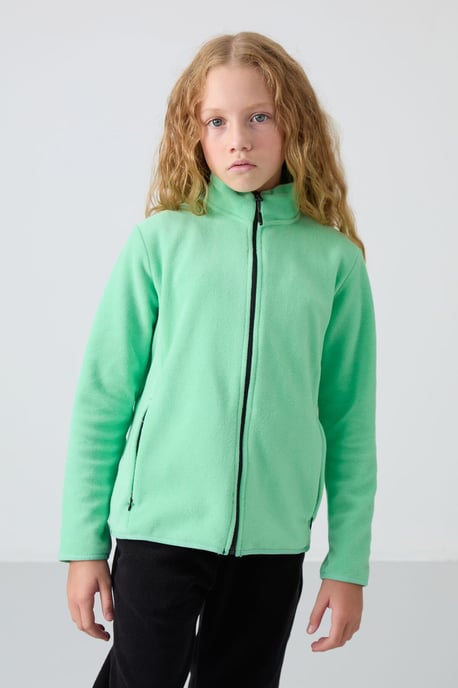 Jeugd Unisex Rits Hoodie - Image 4