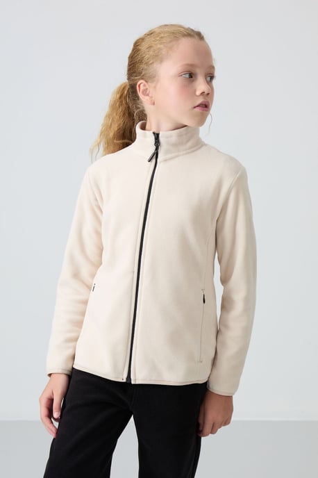 Jeugd Unisex Rits Hoodie - Image 5