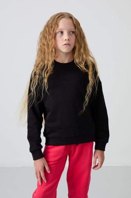 Jeugd Unisex Katoenmix Sweatshirt - Image 2