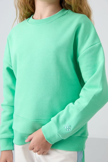 Jeugd Unisex Katoenmix Sweatshirt - Image 2