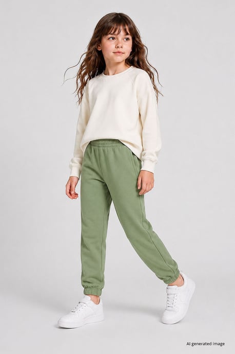 Jeugd Unisex Tappered Joggingbroek - Image 1