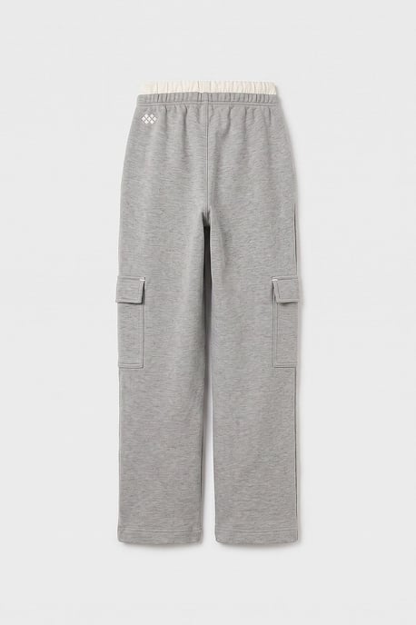 Jeugd Unisex Elastische Taille Wijde Pijpen Joggingbroek - Image 2