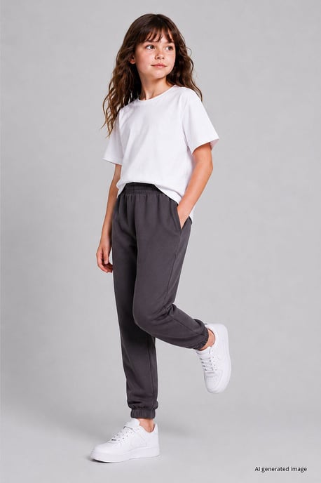 Jeugd Unisex Tappered Joggingbroek - Image 2