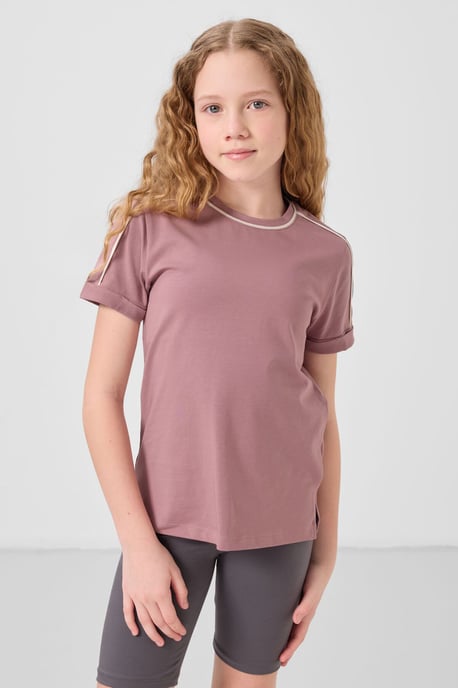 Unisex Katoen Elastaan T-shirt voor Jongeren - Image 3