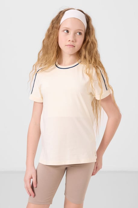 Unisex Katoen Elastaan T-shirt voor Jongeren - Image 1