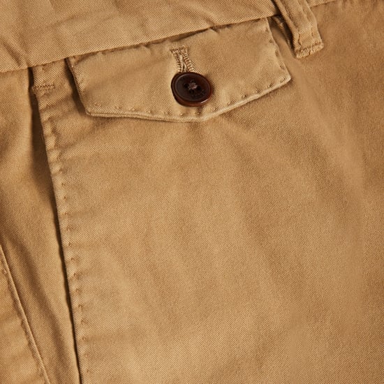 Men's Ted Baker Ashfrd Chino Shorts in Tan - Image 4