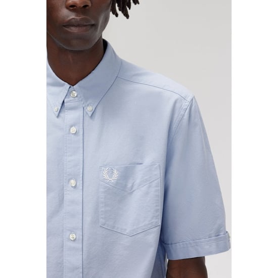 Fred Perry Heren Korte Mouwen Oxford Shirt - Image 3