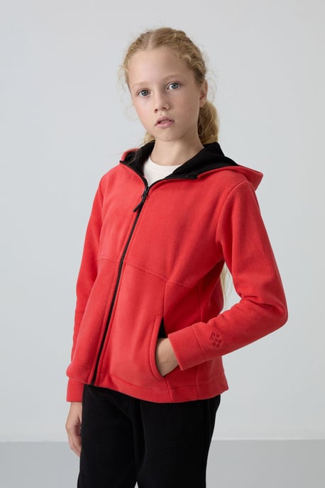 Jeugd Unisex Kaptrui met Rits - Image 4