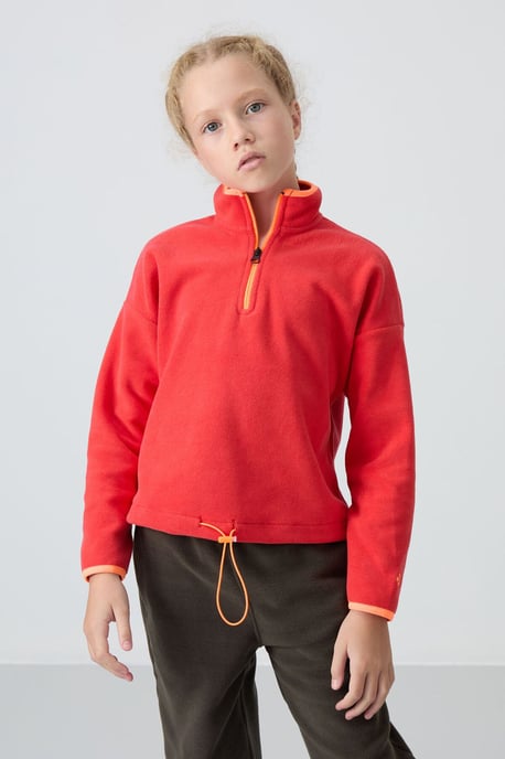 Jeugd Unisex Rits Hoodie - Image 2