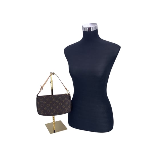 Louis Vuitton stoffen handtas pochette accessoire - Image 2
