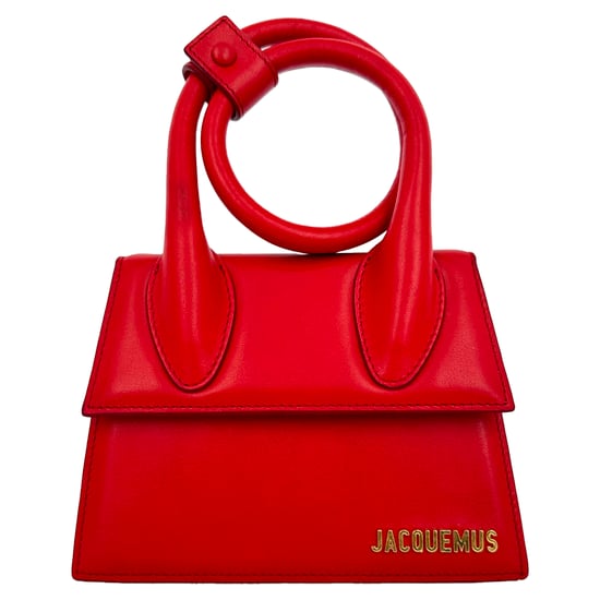 Grote Jacquemus Le Chiquito handtas van rood kalfsleer - Image 1