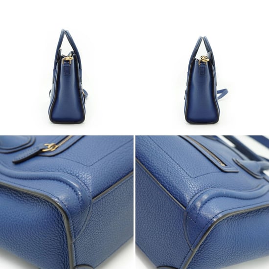 Celine leren handtas Nano bagage - Image 4