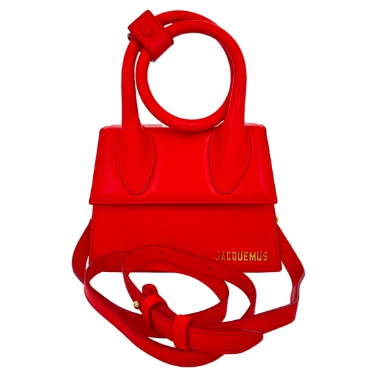 Grote Jacquemus Le Chiquito handtas van rood kalfsleer - Image 5