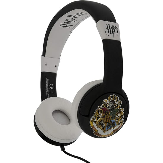 Harry Potter Kinderen/Kinderen Hogwarts Crest On-Ear koptelefoon (Zwart/Wit) - Image 1