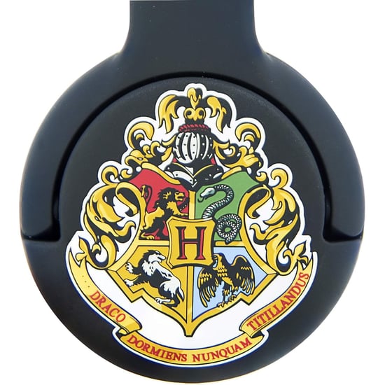 Harry Potter Kinderen/Kinderen Hogwarts Crest On-Ear koptelefoon (Zwart/Wit) - Image 2