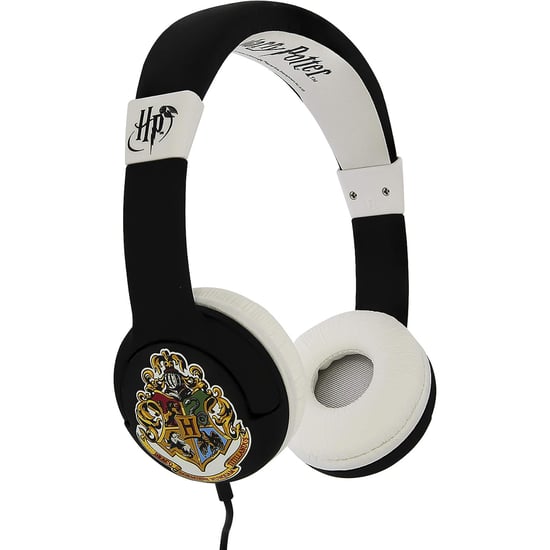 Harry Potter Kinderen/Kinderen Hogwarts Crest On-Ear koptelefoon (Zwart/Wit) - Image 3