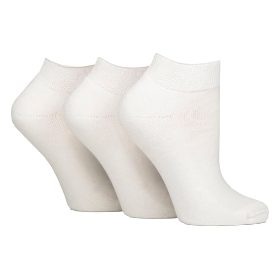 3-Pack Unisex Bamboe Diabetici Trainer Sokken Zacht Ademend Comfortabele Pasvorm Voor Elke Dag - Image 1