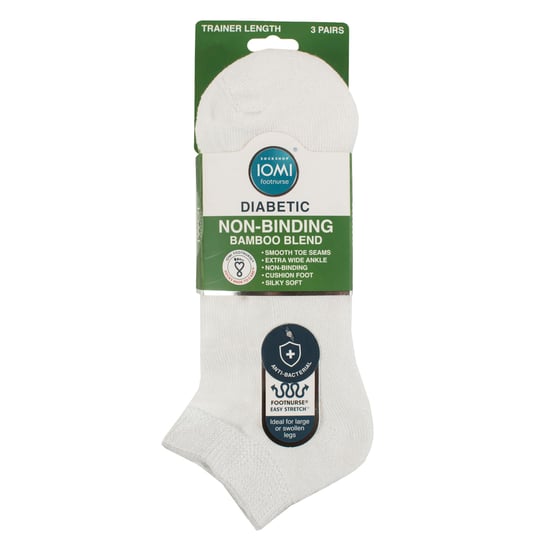3-Pack Unisex Bamboe Diabetici Trainer Sokken Zacht Ademend Comfortabele Pasvorm Voor Elke Dag - Image 2