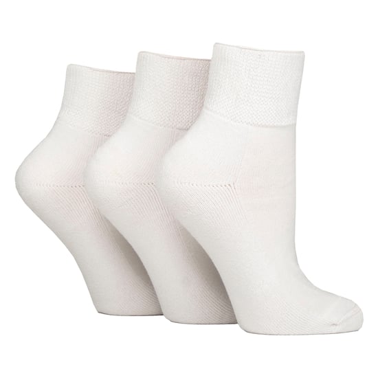3-Pack Unisex Bamboe Diabetische Enkel Sokken Zacht Ademend Comfortabele Pasvorm Voor Elke Dag - Image 1