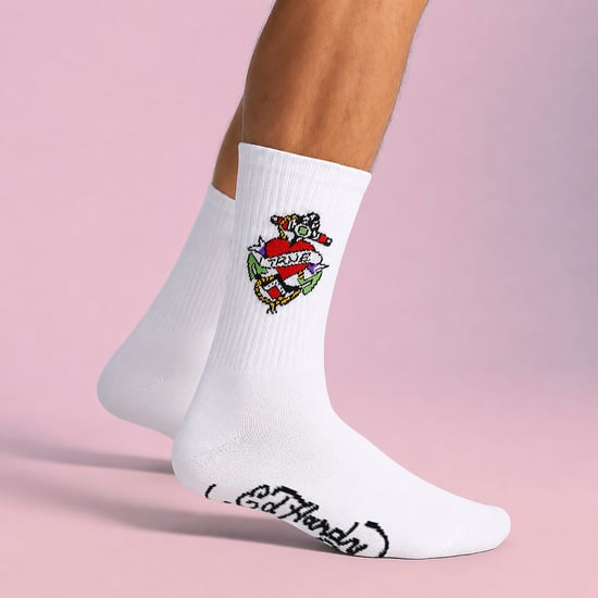 5 Paar Mannen Witte Crew Sokken Lichtgewicht Sportsokken - Image 4