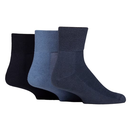 3-Pack Unisex Bamboe Diabetische Enkelkousen Zacht Ademend Zachte Pasvorm Voor Elke Dag - Image 1