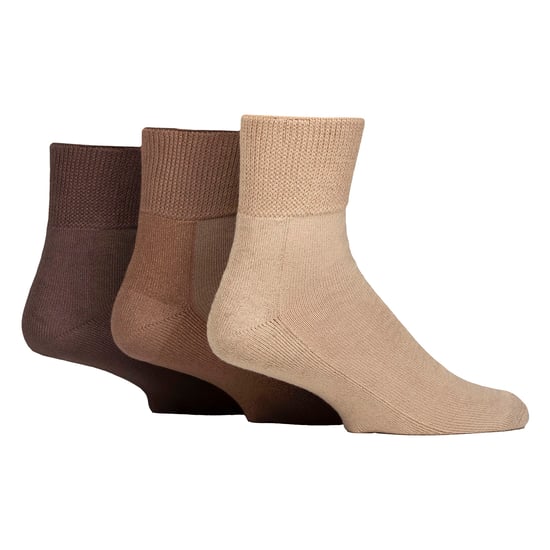 3-Pack Unisex Bamboe Diabetische Enkelkousen Zacht Ademend Zachte Pasvorm Dagelijks - Image 1