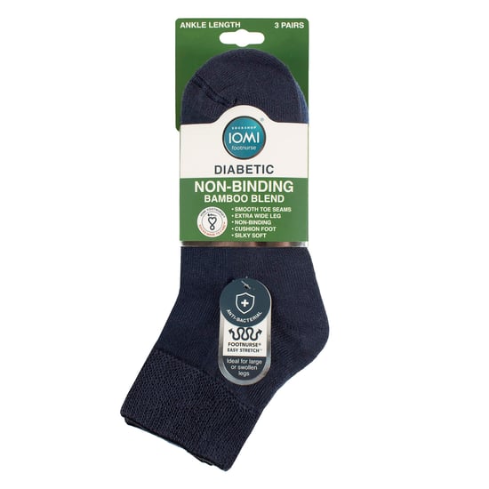 3-Pack Unisex Bamboe Diabetische Enkelkousen Zacht Ademend Zachte Pasvorm Voor Elke Dag - Image 2