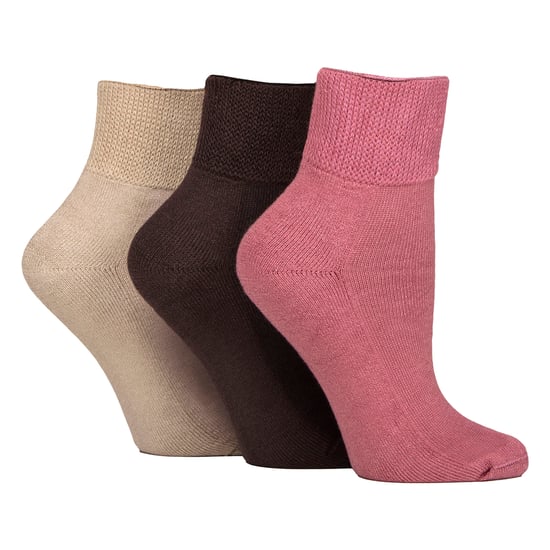 3 Pack Unisex Bamboe Diabetische Enkelsokken Zacht Ademend Zachte Pasvorm Voor Elke Dag - Image 1