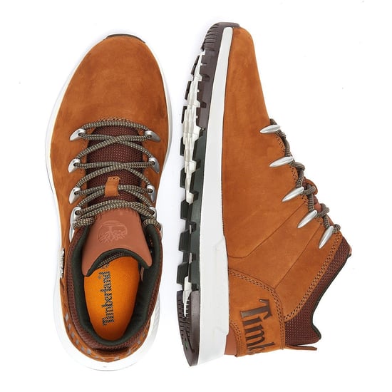 Timberland Sprint Trekker Nubuck Mid Heren Roestbruin Laarzen - Image 6