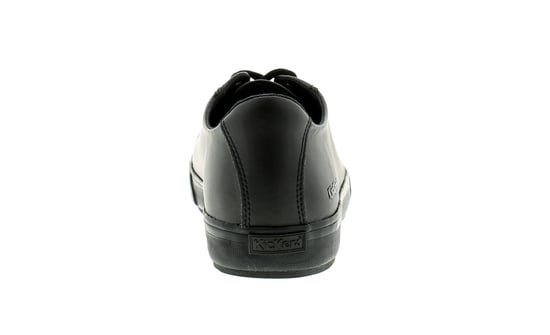 Nieuwe heren/heren zwarte kickers tovni lederen bovenste veterschoenen casual schoenen - Image 4