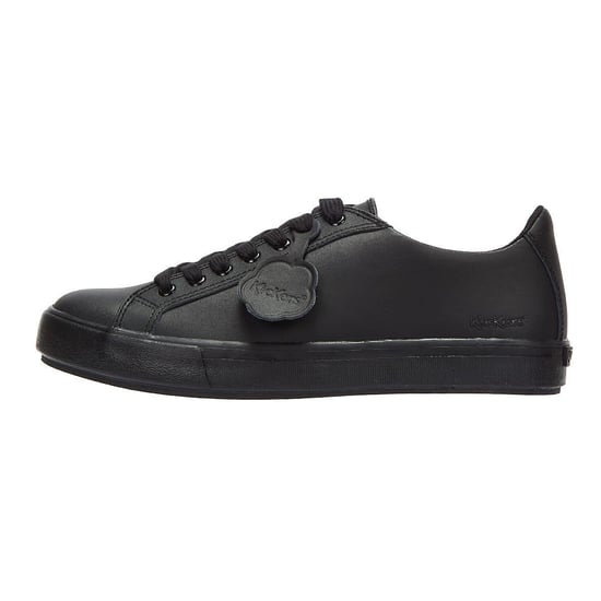 Nieuwe heren/heren zwarte kickers tovni lederen bovenste veterschoenen casual schoenen - Image 6