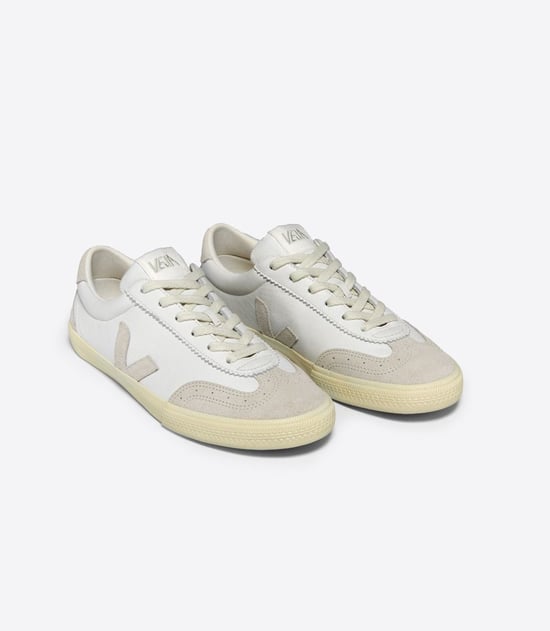 Veja Volley Leather Heren Wit Sportschoenen - Image 2