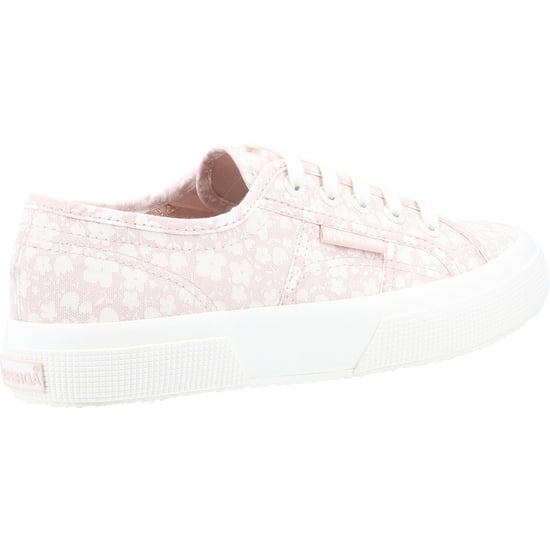 Superga 2750 Print 100% Katoen Dames Roze/Wit Trainers - Image 2