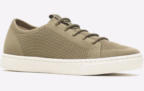 Hush Puppies Good Heren Olijfgroene Sneakers - Image 2