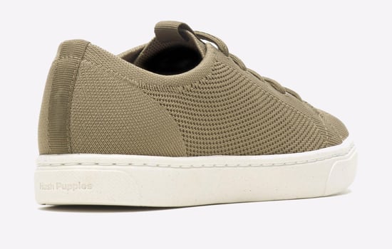 Hush Puppies Good Heren Olijfgroene Sneakers - Image 3