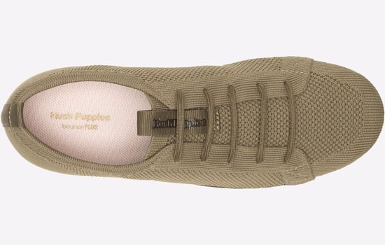 Hush Puppies Good Heren Olijfgroene Sneakers - Image 5