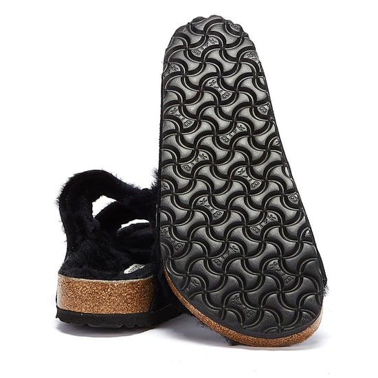 Birkenstock Arizona Shearling Zwart Sandalen - Image 4