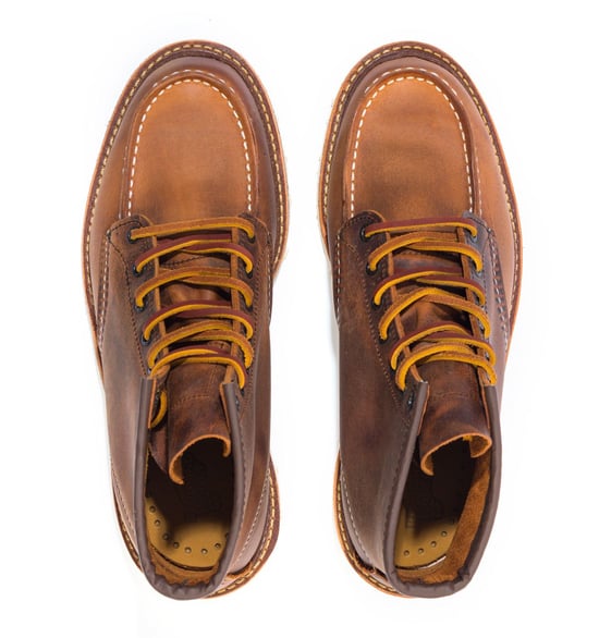 Red Wing 1907 klassieke moc toe hoge schoenen voor heren, bruin - Image 5